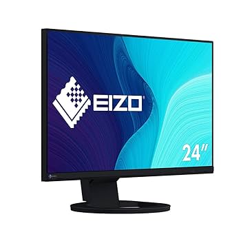 【美品】EIZO FlexScan EV2480-ZBK 23.8型 EIZO EV2480-ZBK USB Type-C搭載23.8型液晶モニター FlexScan